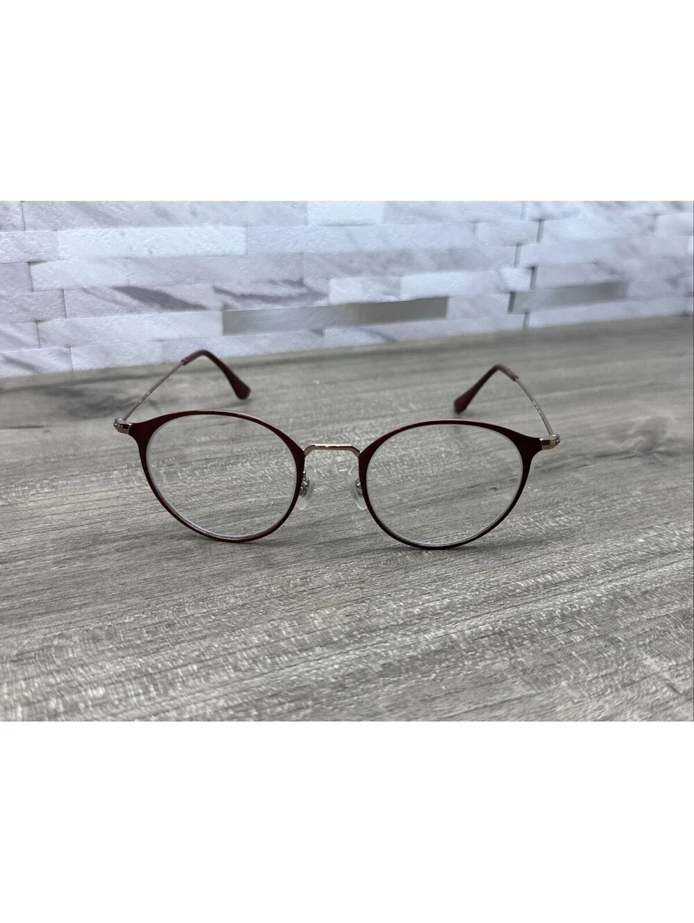 Ray Ban RB 6378 3070 Red Rose Gold Eyeglasses Frames Only 49[]21-145